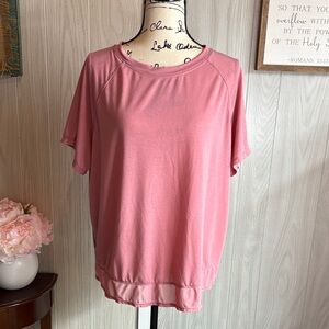 Avia Pink Short Sleeve Women's Tee